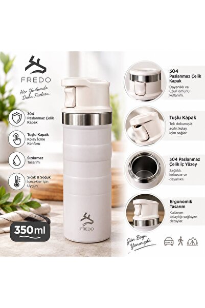 FMS FREDO I COMFORT THERM TERMOS I 350ML BEJ I