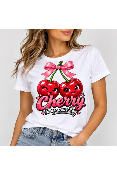 OEM Tricou personalizat imprimare DTG - CHERRY - Cadoul perfect