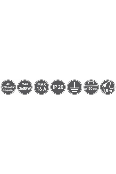 GTV Priză de birou încastrată COMFORT 100mm, 4x priză Schuko, aluminiu.