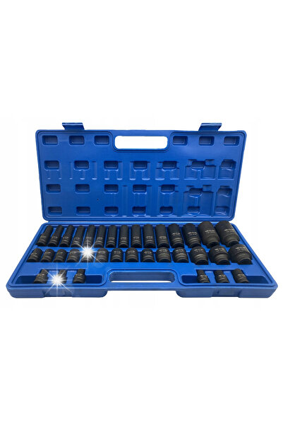adler NASADKI BLOW TORCHES K-D 35 bucăți 1/2 " cu 12 laturi. SCURT LUNG AD-35...