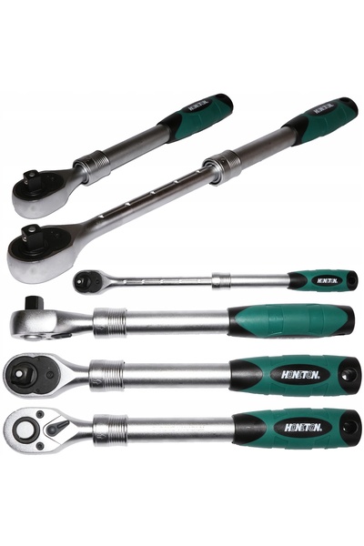 Honiton Cheie telescopică cu clichet 3/8'' 220-320mm XL