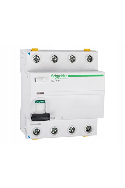 Schneider Electric Întrerupător diferențial de curent 4P 63A 30mA tip AC ACTI...