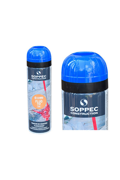 Soppec Vopsea spray albastru surveyor FLUO TP 12 x 500ml pentru marcare