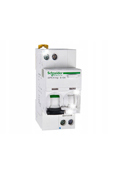 Schneider Electric Întrerupător combinat B10A TIP AC 2P 30mA ACTI9 SCHNEIDER ...