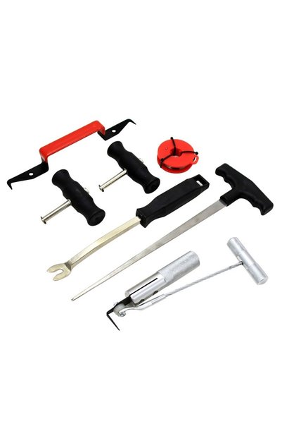 Luxtom Kit de scule pentru demontarea și tăierea geamurilor auto