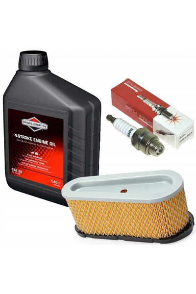 Briggs&Stratton Ulei, Aer, Filtru de combustibil, Bujie, Kit de service tract...