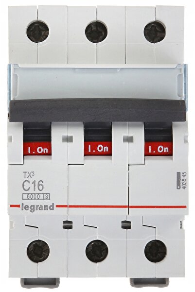 Legrand DISJUNCTOR S303 C16A TX3 403545