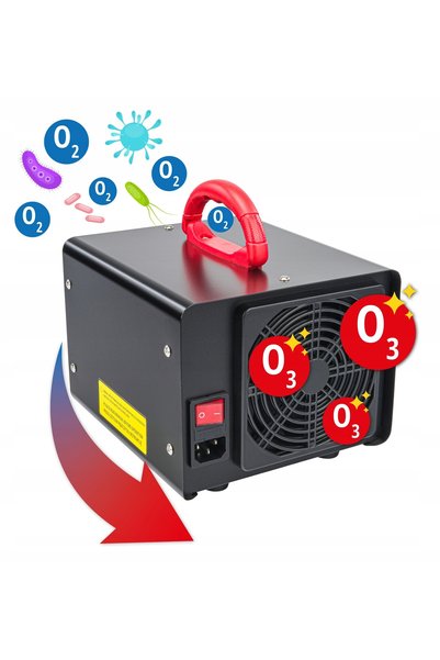 Red Technic GENERATOR DE OZON PURIFICATOR DE AER OZONATOR 60.000 MG/H 155W + ...