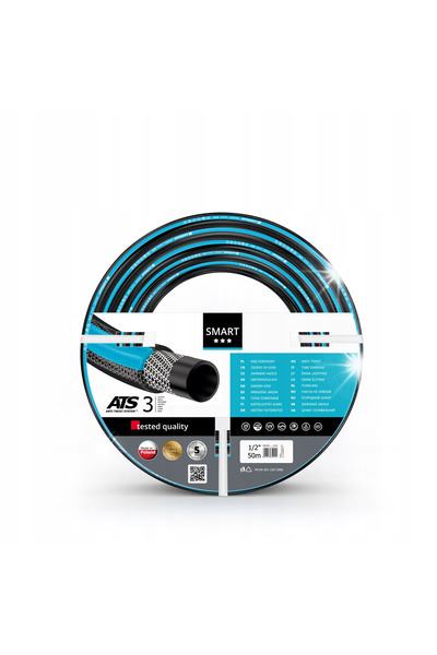 Cellfast SMART ATSV Furtun de grădină cu 3 straturi 1/2 " 50m 13-101 POLSKI