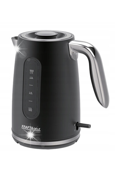 NO BRAND KRAFT&DELE Fierbător electric 2200W 1.7L Bază rotativă solidă KD4151