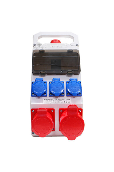 Tarel CONSTRUCȚIE SPLITTER 8 MODULE 1x32A/5P 1x16A/5P 3x16A/2P+Z 321