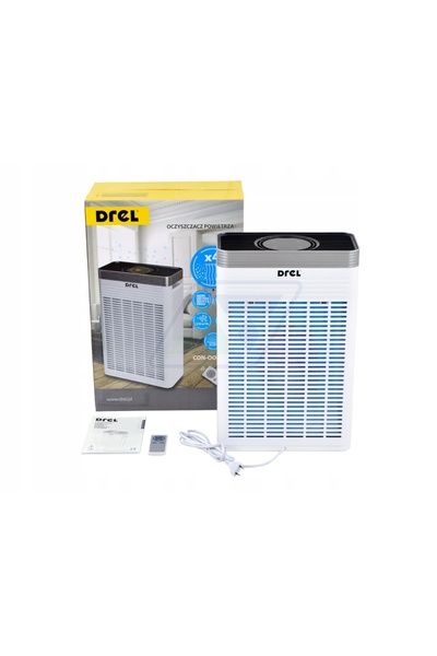 drel Purificator de aer HEPA13 210m³/h pentru casă și birou, alb