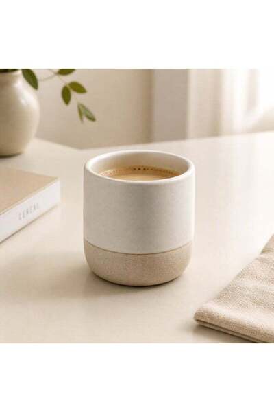 Generic Handcrafted Arabic Ceramic Coffee Cup - 230ml Insulated Mug for offic...