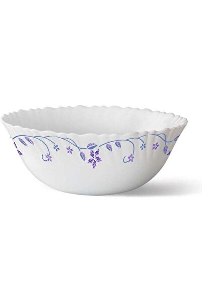 Generic Larah Flora Opal Serving Bowl white