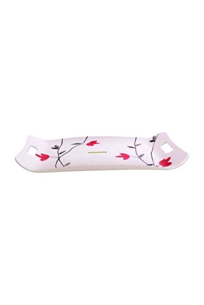 Generic Folra Mate Melamine Tray White/Pink/Grey 39x28x2.3cm