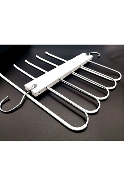 Generic Magic Pants Hangers, Space Saving Closet Hangers 5 Layers Multi Funct...