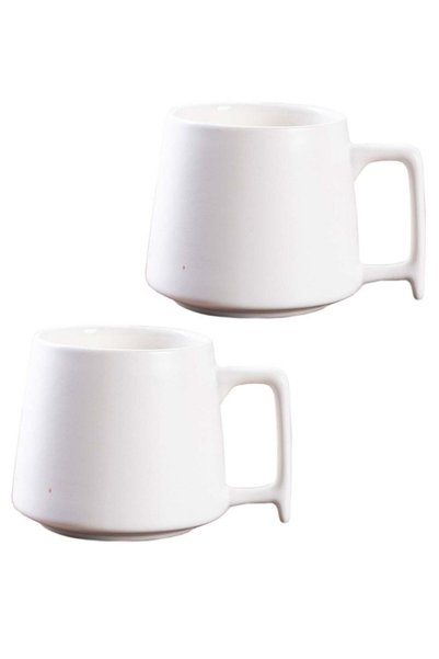 Generic Qiccijoo Ceramic Large Latte Mug Set of 2,Coffee Cups With Big Handle...