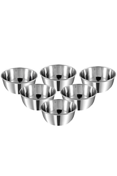Generic Kraft Premium Stainless Steel Bowl Set of 6-250 ml | Nesting Serving ...