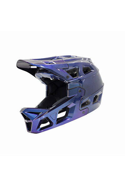 TR Kask - Full Face, STROKE, Mavi/Mor Sedefli, Medium (55-58)