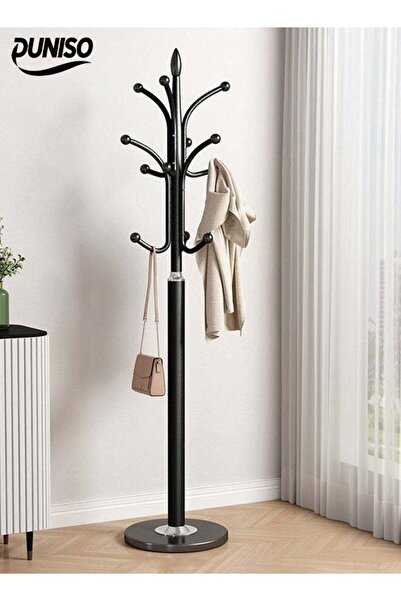 Generic Metal Clothes Rack with Natural Marble Base, Modern Clothes And Coat ...