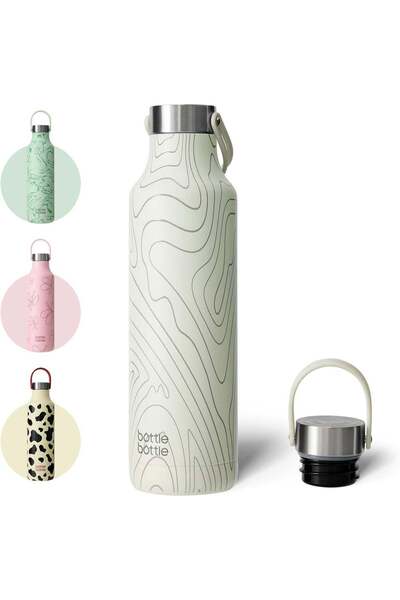 Generic bottlebottle Insulated Flask 600 ml - Stainless Steel Drinking Bottle...