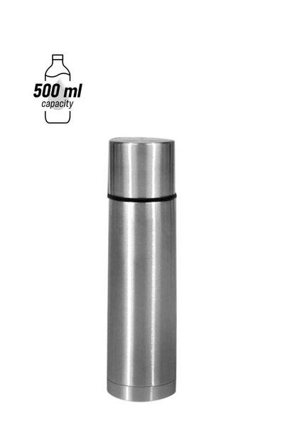 Generic 500ML Stainless Steel Vacuum Flask – Heat-Insulated Thermos Bottle, K...