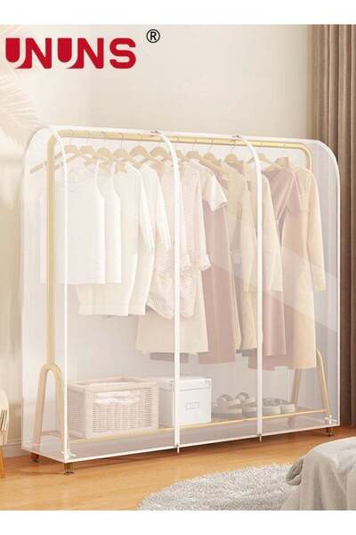 Generic Hanging Garment Bags,Extra Large Clear Garment Rack Cover,Dustproof W...