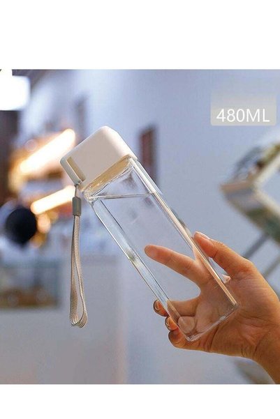 Generic Food grade square water cup portable plastic cup water cup suitable f...