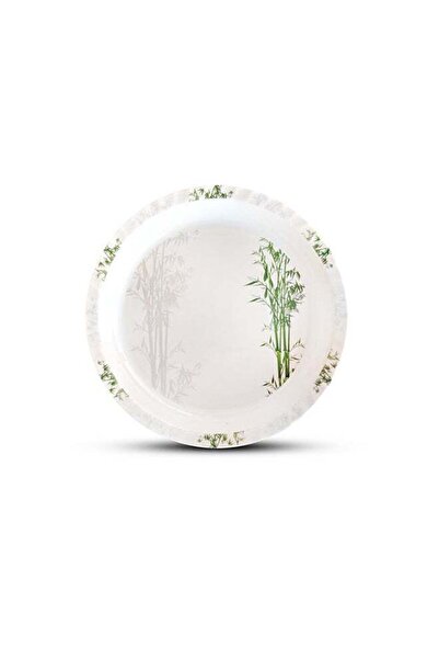 Generic Royalford 18 Inch Round Melamine Serving Tray | Durable & Chip-Resist...