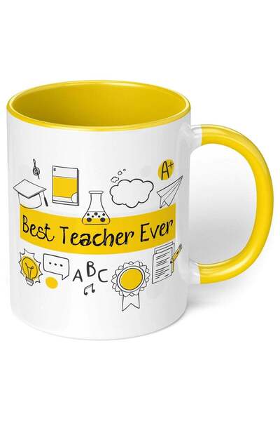 Generic 1 Mug - "Best Teacher Ever" Teachers Mug - Perfect for your cuppa Cof...