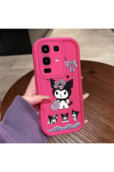 ucuc حافظة من السيليكون باللون الأحمر الوردي متوافقة مع هاتف Infinix Note 50 ...