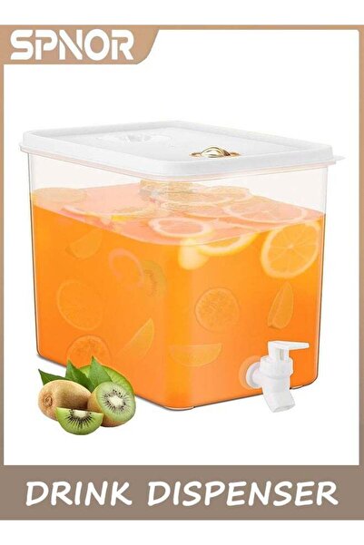 Generic 10L Drink Dispenser for Fridge with Spigot Water Dispenser Leak Proof...