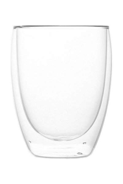 Generic Glass Double Layer Cup Clear