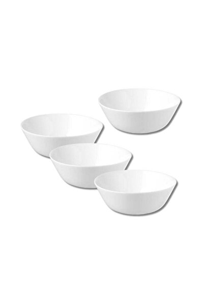 Generic Bowl, Set of 4, White, 15 cm