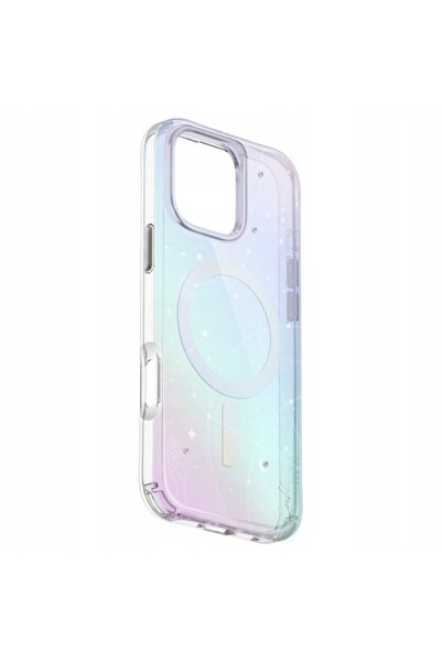 uniq Husă iPhone 16 Pro Max Coelh Celest cu încărcare magnetică