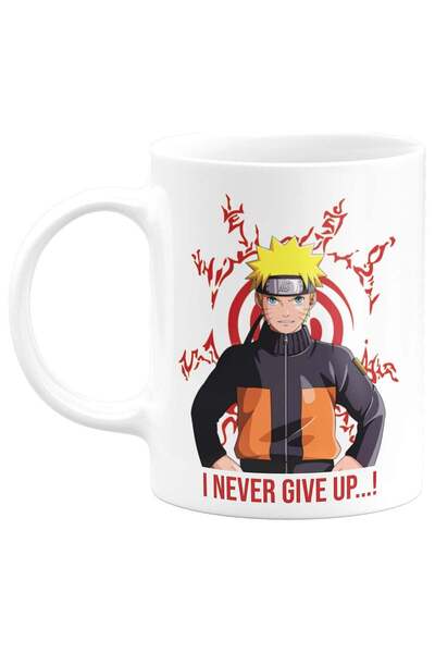 Generic Anime I Never Give up Ceramic Coffee Mug