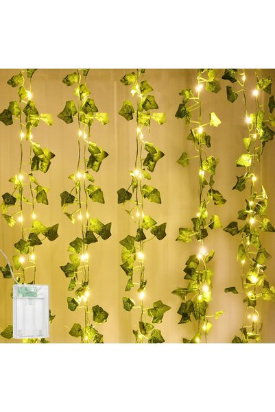 Generic Brand Ghirlandă luminoasă cu frunze, 5M 50 LED-uri