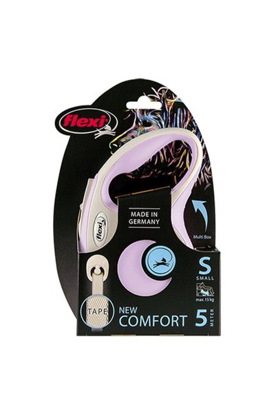 Flexi New Comfort Otomatik Rose Şerit Gezdirme Small 5 Mt