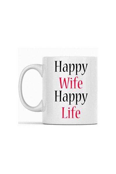 Generic "Happy Wife, Happy Life: A Thoughtful Printed Coffee Mug Celebrating ...