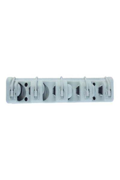 Generic Wall Mounted Mop Organizer Holder Grey 35x9x7cm