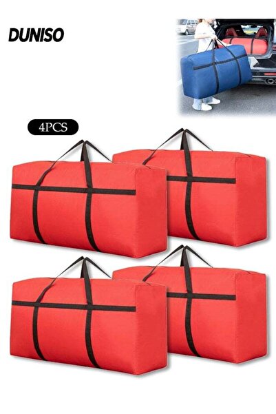 Generic 4 Pack Heavy Duty Moving Bags,Waterproof Oxford Cloth Storage Totes,E...