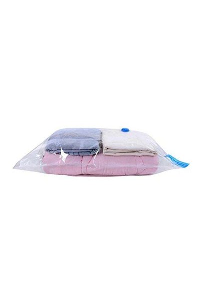 Generic 3-Piece Vacuum Seal Storage Bag Set Clear/Blue 100x67cm