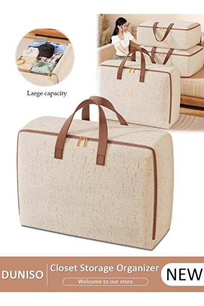 Generic Heavy-Duty Storage Bags With Zippers, Extra Large Durable Clothes Bla...