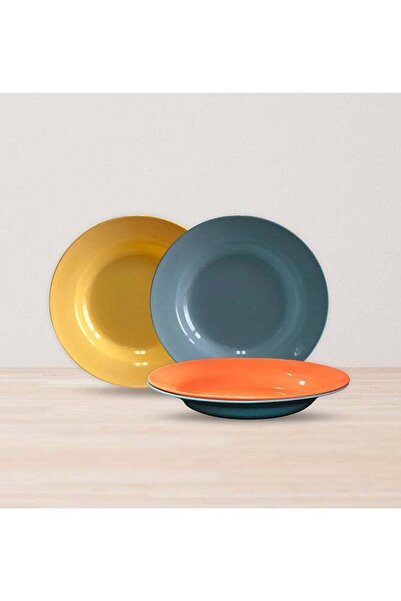 Generic Feelings Plastic Salad Plate 4-Piece Set, 19cm – Lightweight Shatterp...