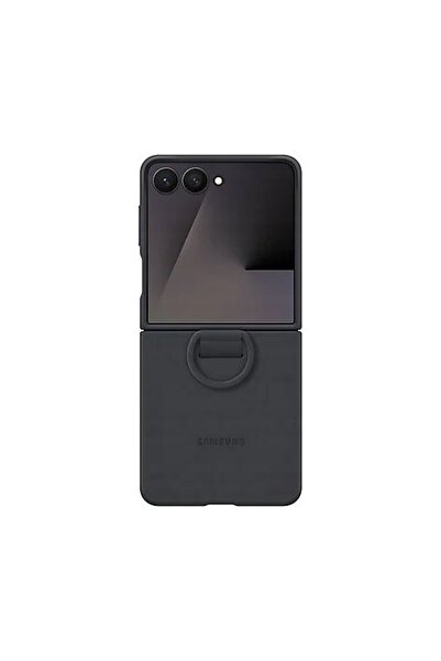 Samsung Husă cu inel pentru Galaxy Z Flip7, neagră