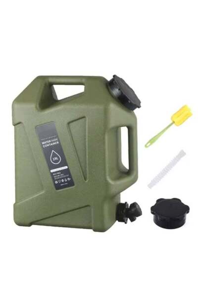 Generic 19L Camping Water Jug Outdoor Water Storage Container with Driving Ta...