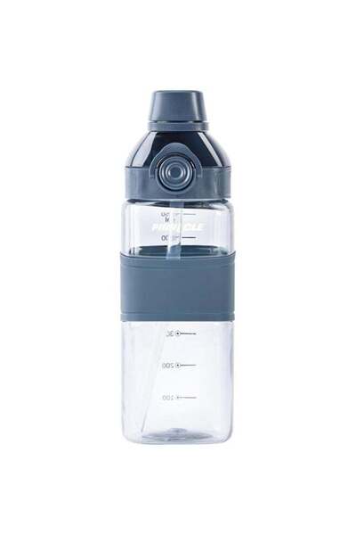 Generic Pinnacle Piccolo Hydration Bottle (750ML, Navy Blue) |Motivational Wa...