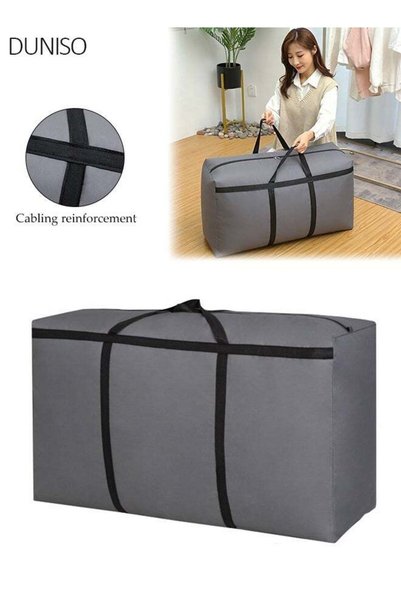 Generic Moving Storage Bag, Heavy‑Duty Oxford Water‑Resistant Storage Organiz...