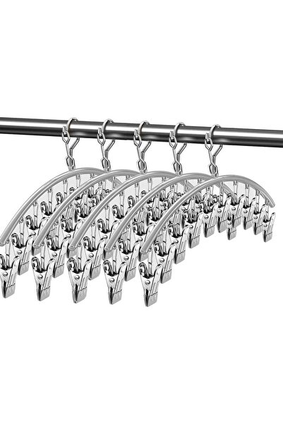 Generic Legging Organizer for Closet,Upgrade Skirt Pants Hangers with Clips, ...