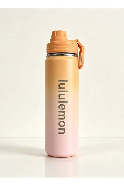 Generic LululemonStainless steel sports vacuum insulated water bottle, suitab...